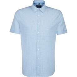 Koszule męskie na spinki: Koszula – Tailored – w kolorze turkusowo-białym