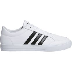 Buty męskie adidas VS SET BC0130. Buty sportowe męskie Adidas Core, z materiału, z paskami. Za 169,00 zł.