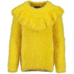 Blue Seven - Sweter dziecięcy 92-128 cm. Żółte swetry dziewczęce z dzianiny, z okrągłym kołnierzem. W wyprzedaży za 49,90 zł.
