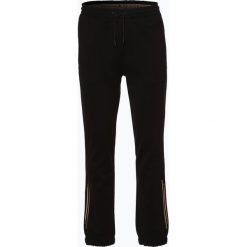 BOSS Athleisure - Spodnie dresowe męskie – Hadiko, czarny. Czarne spodnie męskie BOSS Athleisure, xxl, z haftami, z dresówki. Za 549,95 zł.