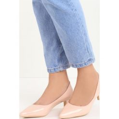 Buty ślubne damskie: Różowe Czółenka Complicated