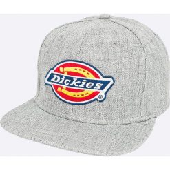 Dickies - Czapka. Szare czapki męskie Dickies, bez wzorów, z bawełny. W wyprzedaży za 69,90 zł.