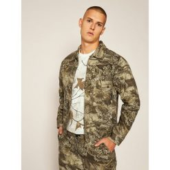 Kurtka jeansowa HUF Lincoln JK00261. Zielone kurtki męskie HUF, xl, bez wzorów, z jeansu, bez kaptura. Za 669,00 zł.