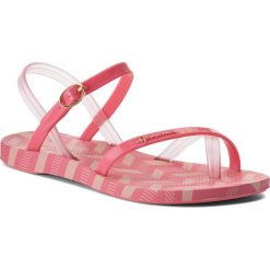 Sandały IPANEMA - Fashion Sand. V Fem 82291 Pink 22521. Różowe klapki damskie marki Ipanema, bez wzorów, z tworzywa sztucznego, bez obcasa. Za 89,99 zł.