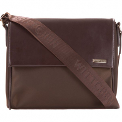Torba 29-4L-004-4. Pomarańczowe listonoszki damskie Wittchen, w paski, z materiału, eleganckie, bez dodatków. Za 140,25 zł.