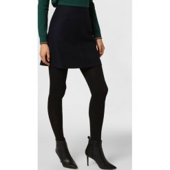 Marc O'Polo - Spódnica damska, niebieski. Niebieskie spódniczki damskie Marc O'Polo, bez wzorów, z wełny, mini, w kształcie a. Za 299,95 zł.