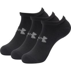 Under Armour 3-pack Skarpetki Czarny. Czarne skarpetki męskie Under Armour, bez wzorów, z elastanu. Za 76,95 zł.