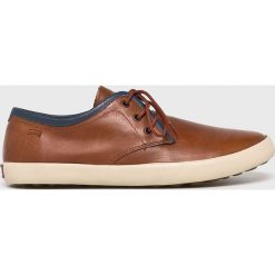 Camper - Buty. Pomarańczowe buty sportowe męskie Camper, ze skóry, na sznurówki. W wyprzedaży za 279,90 zł.