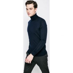 Premium by Jack&Jones - Sweter. Czarne swetry męskie Premium by Jack&Jones, xl, bez wzorów, z wełny, z golfem, bez kaptura. W wyprzedaży za 179,90 zł.