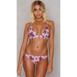 Stroje dwuczęściowe damskie: NA-KD Swimwear Dół od bikini – Pink,Multicolor
