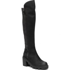 Kozaki SOLO FEMME - 42104-01-H92/000-01-00 Czarny. Czarne kozaki damskie Solo Femme, ze skóry, przed kolano, na wysokim obcasie, na obcasie, bez zapięcia. Za 619,00 zł.