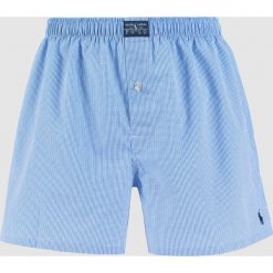 Bokserki z popeliny Oxford. Niebieskie kalesony męskie marki Polo Ralph Lauren. Za 146,96 zł.