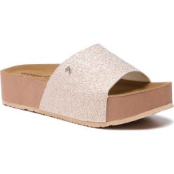 Klapki GIOSEPPO - 48000 Pink Old. Różowe klapki damskie Gioseppo, bez wzorów, z tworzywa sztucznego, bez obcasa. W wyprzedaży za 129,00 zł.