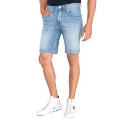 Tommy Hilfiger Brooklyn Szorty Niebieski. Niebieskie spodenki i szorty męskie TOMMY HILFIGER, bez wzorów, z elastanu. Za 430,95 zł.