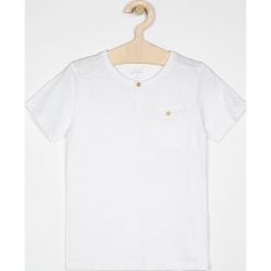 Name it - T-shirt dziecięcy 122-164 cm. Niebieskie t-shirty chłopięce Name it, bez wzorów, z bawełny, bez rękawów. Za 39,90 zł.