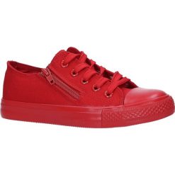 Czerwone trampki sznurowane casu lt-406c-2. Czerwone trampki dziewczęce Casu, bez wzorów, na sznurówki. Za 59,99 zł.