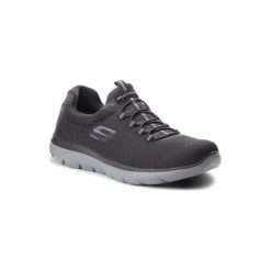 SKECHERS 52811. Czarne buty sportowe męskie Skechers, z materiału, bez zapięcia. Za 199,99 zł.