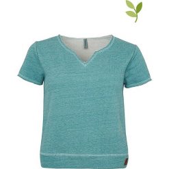T-shirty damskie: Koszulka „Mari” w kolorze turkusowym