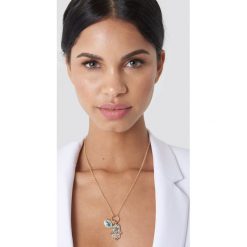 Naszyjniki damskie: NA-KD Accessories Naszyjnik Hamsa Hand – Gold