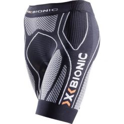 Spodenki X-Bionic Running Lady The Trick Pants Short W Czarne. Czarne spodenki damskie termoaktywne marki X BIONIC, s, bez wzorów, z materiału. Za 259,99 zł.