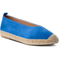 Espadryle KANNA - KV8039 Ante Azul. Niebieskie espadryle damskie marki Kanna, ze skóry, na płaskiej podeszwie. W wyprzedaży za 199,00 zł.