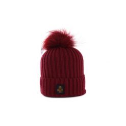 Czapki Refrigiwear B05500. Czerwone czapki damskie marki Refrigiwear, bez wzorów. Za 156,37 zł.