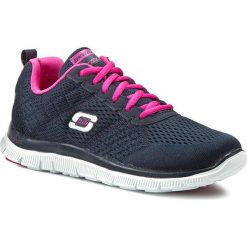 Buty do fitnessu damskie: Buty SKECHERS - Obvious Choice 12058/NVPK Navy/Pink
