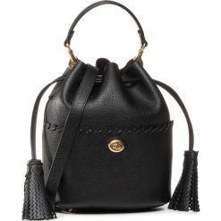 Torebka COACH - Whpstch Lora Bucket 651 B4/Black. Czarne torebki klasyczne damskie Coach, bez wzorów, ze skóry, bez dodatków. Za 1779,00 zł.