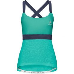 Odlo Koszulka tech. Odlo top CERAMICOOL X - 411431 - 411431/40225/S. Niebieskie topy damskie Odlo, s. Za 201,14 zł.