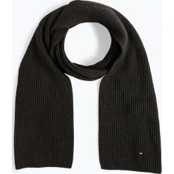 Tommy Hilfiger - Szalik męski z dodatkiem kaszmiru, szary. Szare szaliki męskie TOMMY HILFIGER, bez wzorów, z bawełny. Za 179,95 zł.