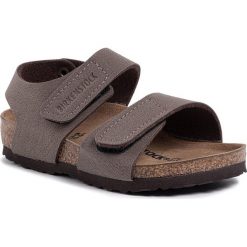 Sandały BIRKENSTOCK - Palu Kids Logo Bs 1016525 M Mocca. Pomarańczowe sandały chłopięce Birkenstock, ze skóry ekologicznej, bez zapięcia. Za 219,00 zł.