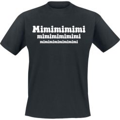 T-shirty męskie z nadrukiem: Mimimimimi T-Shirt czarny