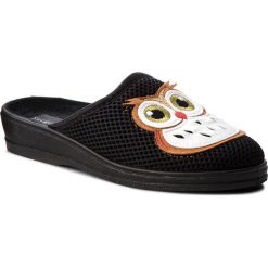 Kapcie SERGIO BARDI - Brivio SS127336718PF 901. Czarne kapcie damskie Sergio Bardi, bez wzorów, z tworzywa sztucznego, bez obcasa. W wyprzedaży za 89,00 zł.