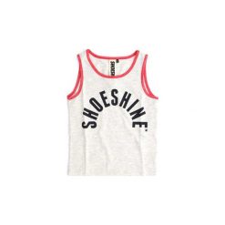 Topy na ramiączkach / T-shirty bez rękawów Dziecko Shoeshine E6TM2223. Szare t-shirty chłopięce Shoeshine, bez wzorów, bez rękawów. Za 54,94 zł.