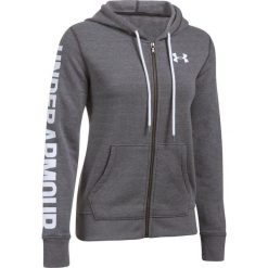 Bluzy sportowe damskie: Under Armour Bluza damska Favorite FZ Hoodie szara r.XS (1302361-090)