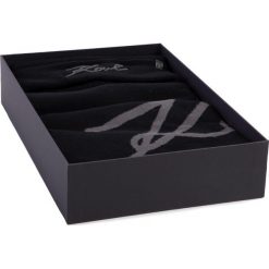 Zestaw Szalik i Czapka KARL LAGERFELD - 96KW3309 Black 990. Szare czapki męskie KARL LAGERFELD, bez wzorów, z bawełny. W wyprzedaży za 539,00 zł.