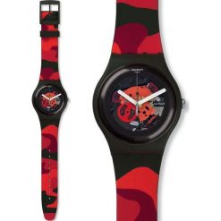 Zegarek SWATCH Zegarek damski Swatch SUOC105. Brązowe zegarki damskie marki Swatch. Za 278,07 zł.