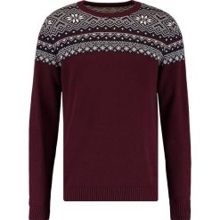 Swetry klasyczne męskie: Selected Homme SHXCHRIST CREW NECK Sweter winetasting
