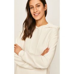 Answear - Bluza. Białe bluzy damskie ANSWEAR, s, bez wzorów, z bawełny, bez rękawów, z kapturem. W wyprzedaży za 119,90 zł.