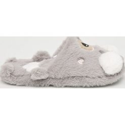 Etam - Kapcie Boby. Szare kapcie damskie marki Etam, z materiału. W wyprzedaży za 59,90 zł.