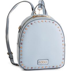 Plecak NOBO - NBAG-G4080-C012 Niebieski. Niebieskie plecaki damskie Nobo, bez wzorów, ze skóry ekologicznej, klasyczne. W wyprzedaży za 129,00 zł.
