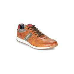 Buty Base London ECLIPSE. Pomarańczowe trampki męskie marki Base London, bez wzorów, bez zapięcia. Za 399,00 zł.