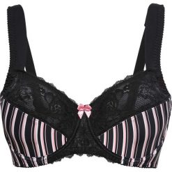 Biustonosz minimizer bonprix ecru z nadrukiem. Białe biustonosze bonprix, z nadrukiem. Za 44,99 zł.