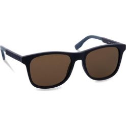Okulary przeciwsłoneczne BOSS - 0281/S Blue PJP. Niebieskie okulary przeciwsłoneczne męskie wayfarery Boss, z tworzywa sztucznego. W wyprzedaży za 399,00 zł.