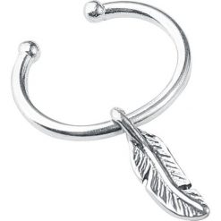 Wildcat Feather Zacisk na ucho standard. Szare kolczyki damskie marki Wildcat. Za 21,90 zł.