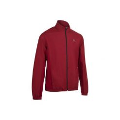 Bluza fitness kardio FJA 100 męska. Czerwone bluzy męskie marki DOMYOS, m, z materiału. Za 59,99 zł.