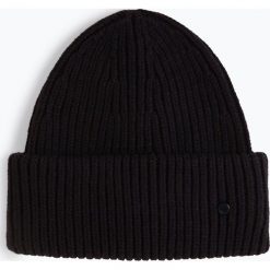 Marc O'Polo - Czapka damska, niebieski. Niebieskie czapki damskie Marc O'Polo, z dzianiny. Za 269,95 zł.