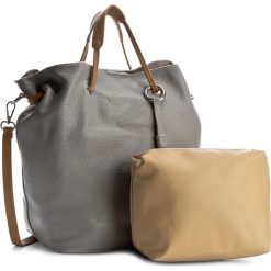 Torebka CREOLE - K10369 Szary. Szare torebki klasyczne damskie Creole, bez wzorów, ze skóry, eleganckie, duże, bez dodatków. W wyprzedaży za 259,00 zł.