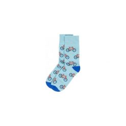 Skarpetki Bobby Sox - Rowery dwa BS4. Niebieskie skarpetki damskie Bobby Sox - skarpetki, bez wzorów, z elastanu. Za 18,00 zł.