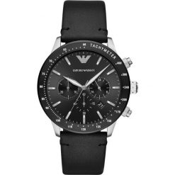 ZEGAREK EMPORIO ARMANI MARIO AR11243. Czarne, analogowe zegarki męskie Emporio Armani, szklane. Za 1249,00 zł.